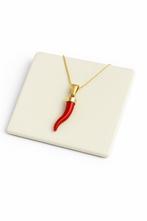 Koraal - 18 karaat - Geel goud - Halsketting, Antiek en Kunst