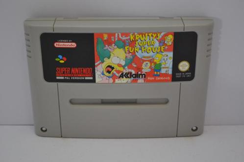 Krustys Super Fun House (SNES UKV), Consoles de jeu & Jeux vidéo, Jeux | Nintendo Super NES