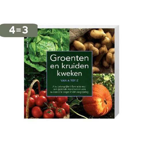 Groenten en Kruiden Kweken van A tot Z 9789043822718, Boeken, Overige Boeken, Zo goed als nieuw, Verzenden