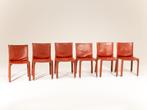 Cassina - Mario Bellini - Stoel (6) - Cabine 412 - Leder