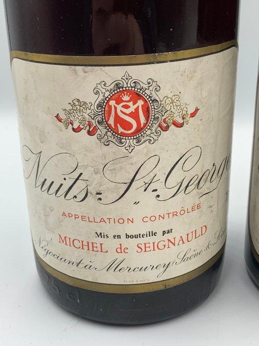 1978 Michel de Seignauld, Nuits-Saint-Georges & x 2, Verzamelen, Wijnen