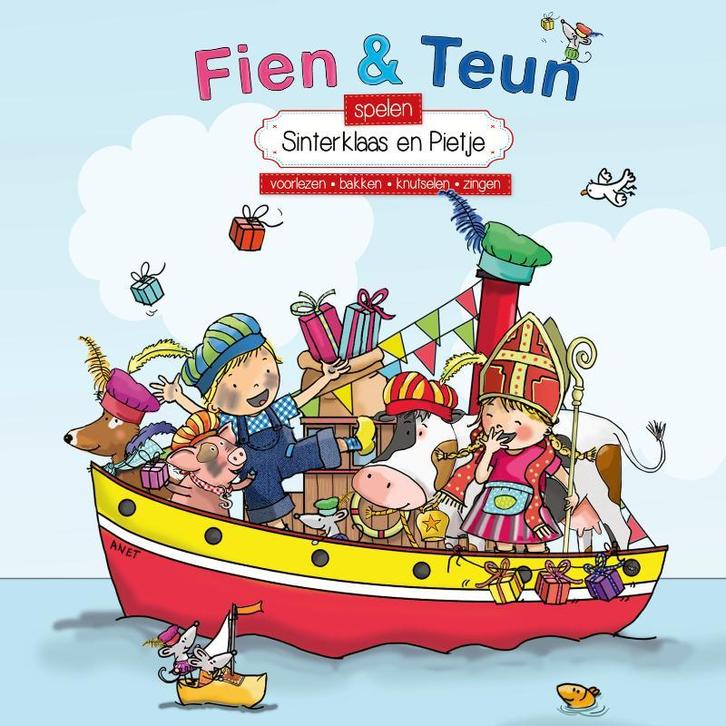 Fien & Teun spelen Sinterklaas en Pietje / Fien en Teun, Boeken, Kinderboeken | Baby's en Peuters, Gelezen, Verzenden