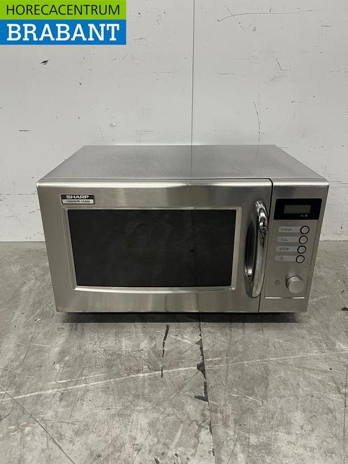 Magnétron Sharp en acier inoxydable 1000 Watt 230V Horeca, Elektronische apparatuur, Microgolfovens, Verzenden