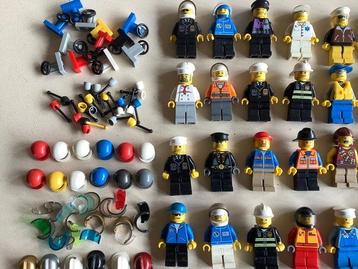 Lego Minifiguur - City - Figuren + onderdelen + materiaal beschikbaar voor biedingen