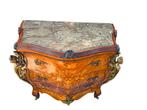 Commode - Hout, Marmer, Brons, Antiek en Kunst