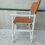 Klapstoel - Aluminium, Leder - regisseursstoel