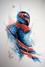 Pablo Such - Spider-Man 2099 - Original Watercolor, Nieuw