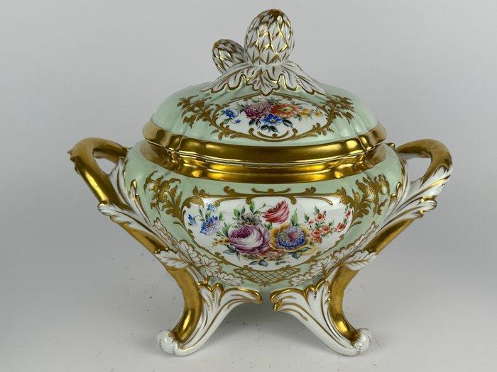 Artibus - Soepkom - Porselein - Een grote soepterrine, Antiek en Kunst, Curiosa en Brocante