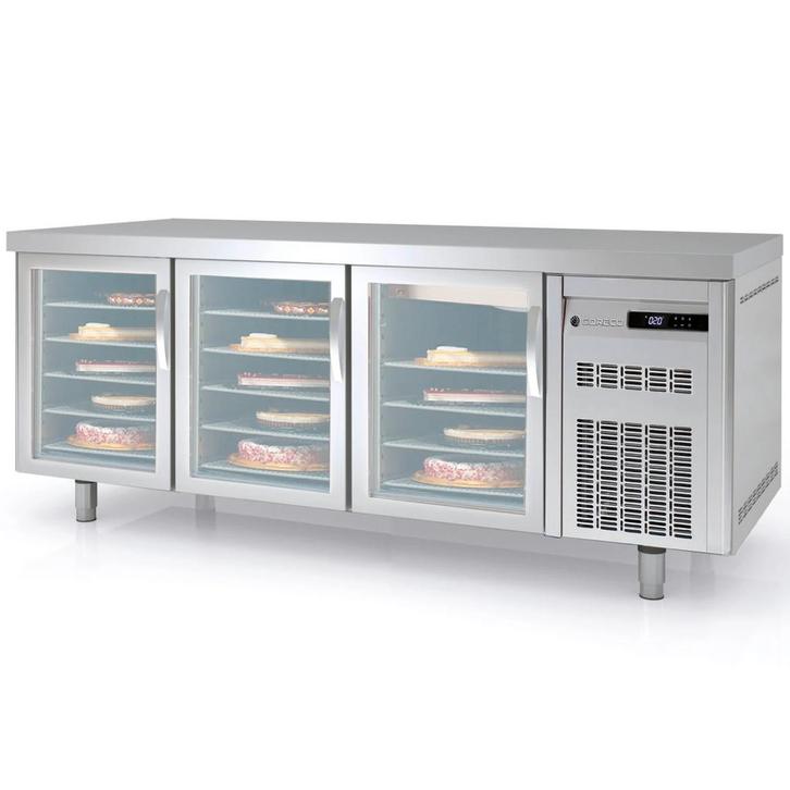 Bakkerij Vrieswerkbank | 800 RANGE | 562L | 3 Glasdeuren, Zakelijke goederen, Horeca | Keukenapparatuur, Nieuw in verpakking, Verzenden