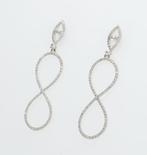 Boucles doreilles cocktail - 14 carats Or blanc - 0.74ct.