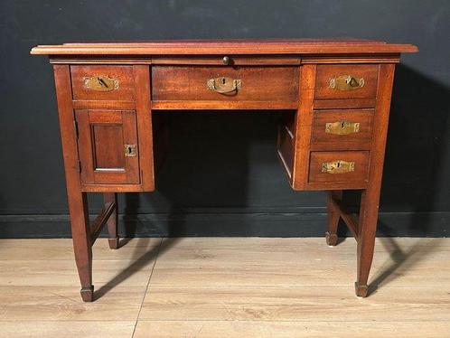 Bureau - Hout, Messing, Antiek en Kunst, Antiek | Overige Antiek