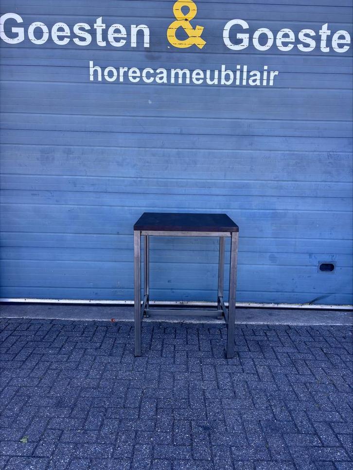 Gebruikte Bartafel - T1590- Vintage/Café, Huis en Inrichting, Tafels | Eettafels, Ophalen
