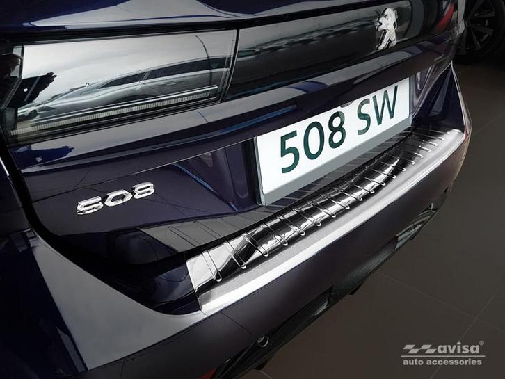 Achterbumperbeschermer | Peugeot | 508 SW 19- 5d sta. | Ribs, Auto diversen, Auto-accessoires, Nieuw, Verzenden