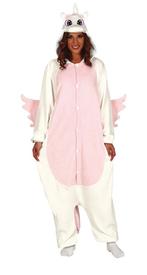 Unicorn Onesie Roze L, Verzenden