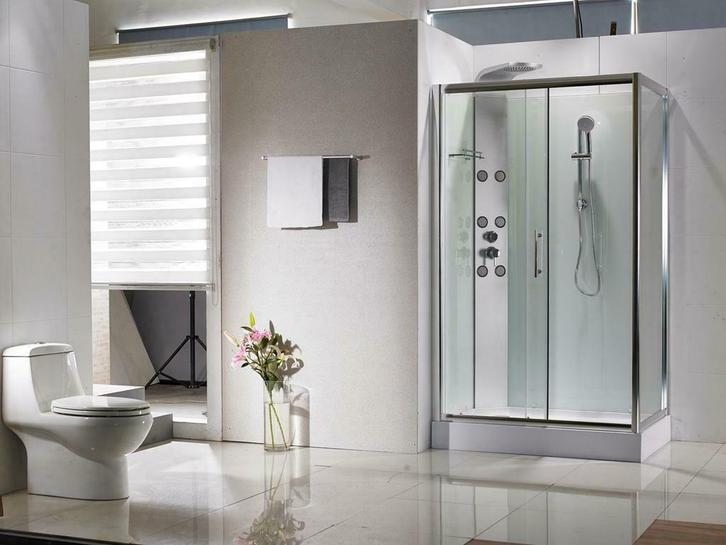 Sanifun complete douchecabine Arcobalena 1200 x 800, Doe-het-zelf en Bouw, Sanitair, Ophalen of Verzenden