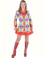 Batik jurk hippie jaren 60, Ophalen of Verzenden