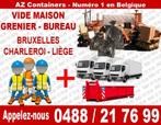 119€ Evacuation des déchets Bruxelles Charleroi Liège Namur, Services & Professionnels, Déménageurs & Stockage