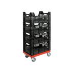 Magazijnbakken, bakkenset, stapelkratten, 40 tot 60 cm, Verzenden, 50 tot 75 cm, Nieuw