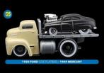 Ford COE FLATBED 1950 + Mercury 1949, Hobby & Loisirs créatifs, Voitures miniatures | Échelles Autre, Ophalen of Verzenden, Bus of Vrachtwagen