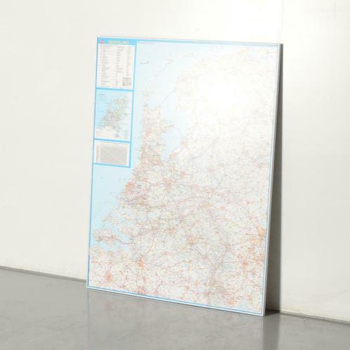 Falk landkaart, 127 x 97 cm, Nederland, Zakelijke goederen, Kantoor en Winkelinrichting | Kantoorartikelen, Gebruikt, Ophalen of Verzenden