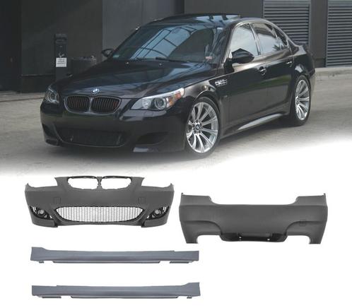 KIT CARROSSERIE BMW E60 03-07 AVEC LAVE PHARES LOOK M5, Auto-onderdelen, Carrosserie, Verzenden