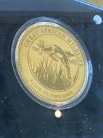 Monde. Gold medal 2022 - African Springbock, 1/200 Oz (.999)