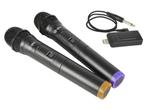 QTX U-Mic Dubbele Draadloze USB Microfoon UHF 863.2 Mhz +