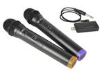 QTX U-Mic dubbele draadloze USB microfoon UHF 863.2 Mhz +