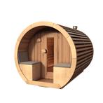 Niksen™ Red Knotty Cedar cabin 400 cm, Verzenden