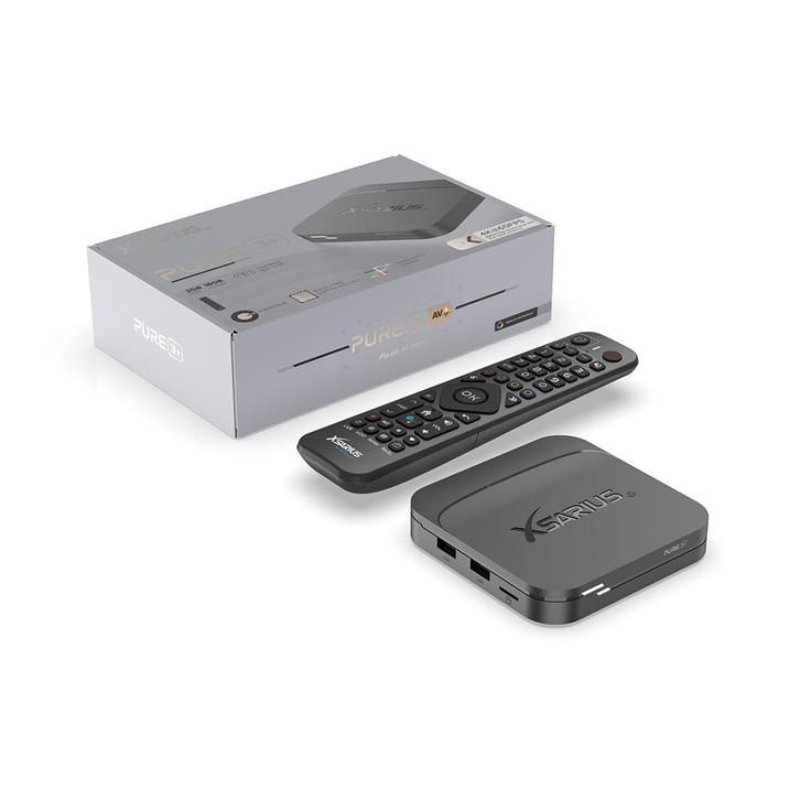 Xsarius Pure 3+ (Plus) Android IPTV Set Top Box, Diversen, Overige Diversen, Ophalen of Verzenden