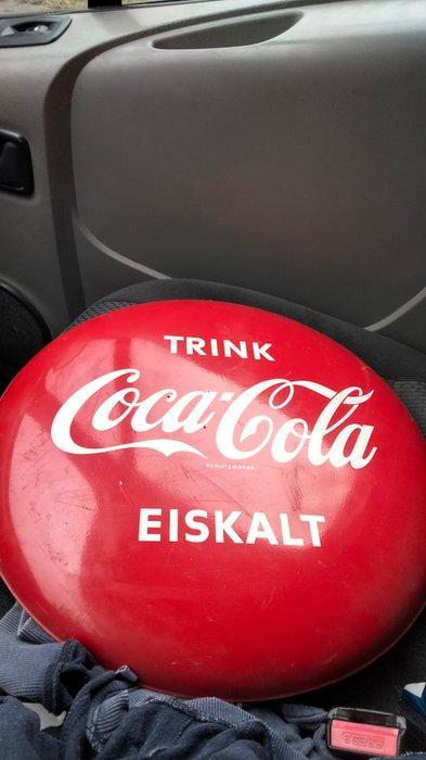 Coca-Cola - Emaille bord - Emaille, Metaal, Antiek en Kunst, Antiek | Wandborden en Tegels