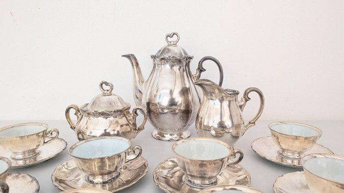 Bavaria - Koffieservies (23) - Argento - Verzilverd,, Antiek en Kunst, Antiek | Meubels | Tafels