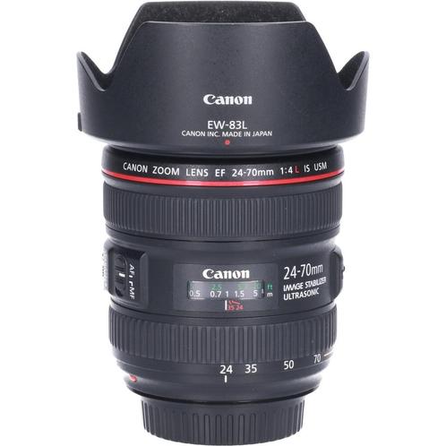 Tweedehands Canon EF 24-70mm f/4.0L IS USM CM3695, Audio, Tv en Foto, Foto | Lenzen en Objectieven, Overige typen, Gebruikt, Zoom