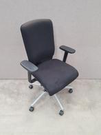 Bureaustoel zwart/grijs verstelbaar gebruikt, Zakelijke goederen, Kantoor en Winkelinrichting | Kantoormeubilair en Inrichting