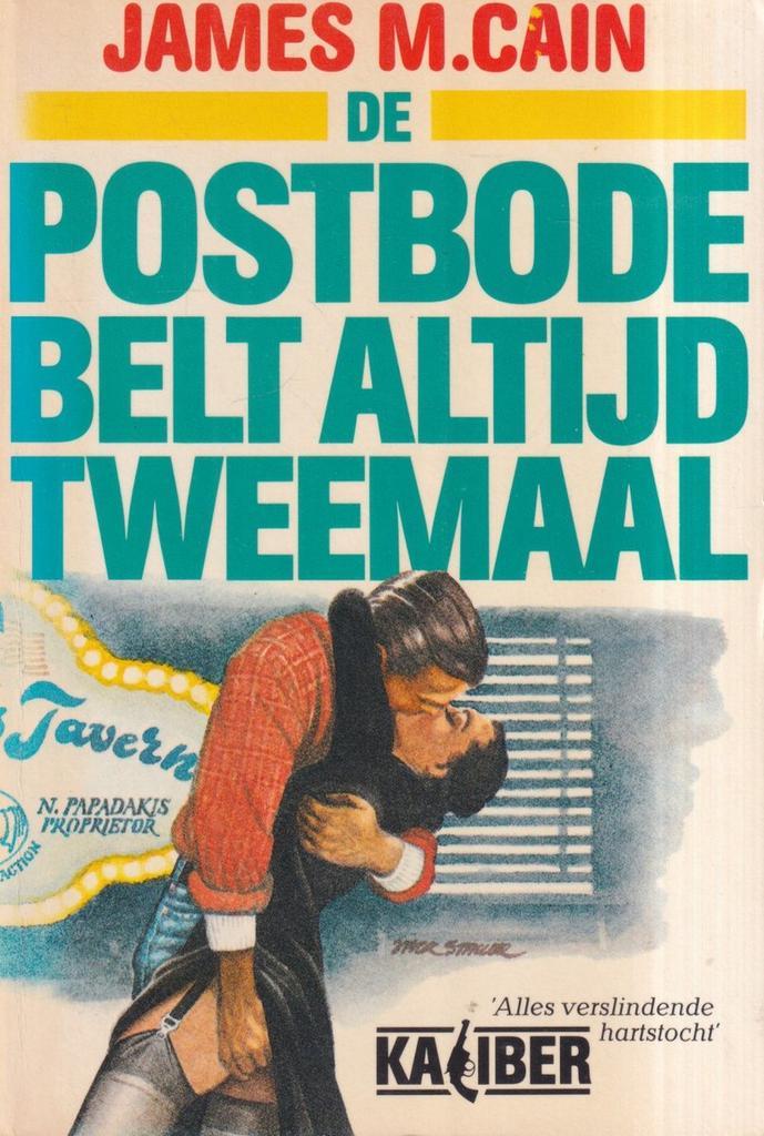 Postbode belt altijd tweemaal 9789062870080 Cain, Boeken, Thrillers, Gelezen, Verzenden