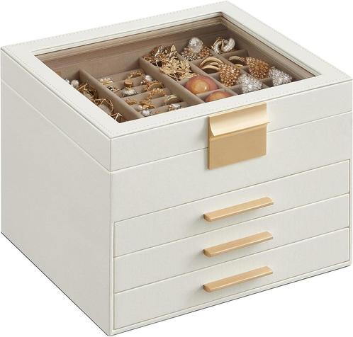 Sieradendoos - juwelendoos - sieradenbox - 4 niveaus - 3, Huis en Inrichting, Kasten | Overige, Verzenden