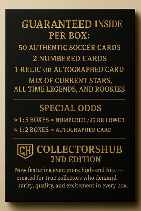 2025 CollectorsHub 2nd Edition, Panini, Topps, Futera Luka, Verzamelen, Stickers