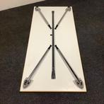 kusch & Co klaptafel / vouwtafel 180x80 cm, formica wit blad, Gebruikt