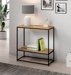Sidetable Kronos eiken Wandtafel industrieel