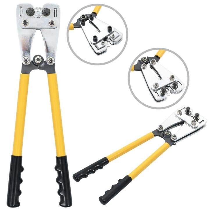 vidaXL Krimptang hydraulisch, Doe-het-zelf en Bouw, Gereedschap | Handgereedschap, Nieuw, Verzenden