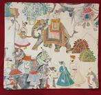 300x280cm! Exclusief Indiaas textiel met ridders en