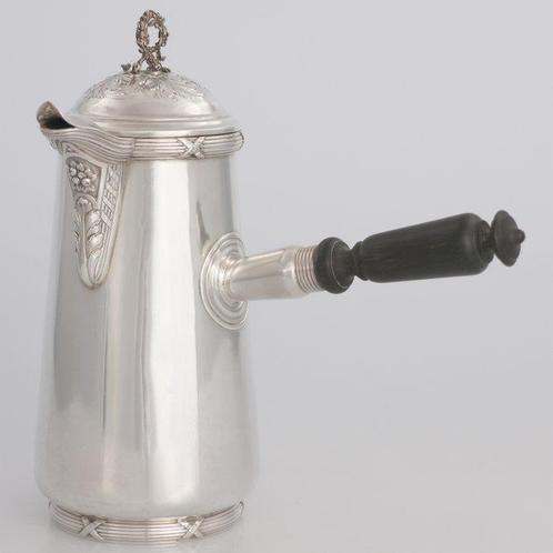 Adolphe Boulenger - Pot à chocolat - Argent 950, Antiek en Kunst, Antiek | Zilver en Goud