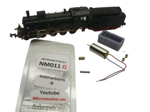 micromotor NM011G ombouwkit voor minitrix BR 56.11 DB, DRG, Hobby en Vrije tijd, Modeltreinen | N-Spoor, Gelijkstroom, Overige typen