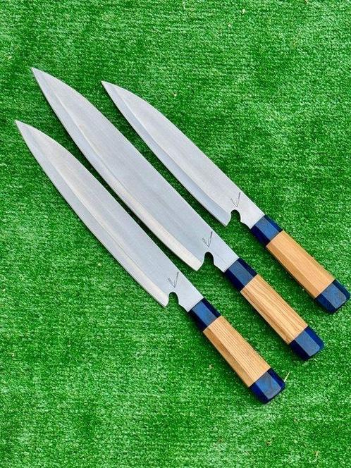 Keukenmes - Kokkenmes - Japanse traditionele stijl messen -, Antiek en Kunst, Antiek | Keukengerei