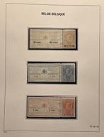 België 1891 - Telefoonzegels Kleine letters voor, Gestempeld