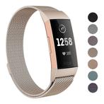DrPhone Fitbit Charge 3 / Charge 3 SE Magnetische Milanese, Handtassen en Accessoires, Smartwatches, Verzenden, Nieuw