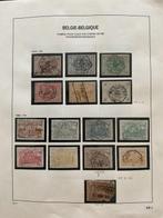 België 1870/1981 - Verzameling Spoorwegzegels en, Gestempeld