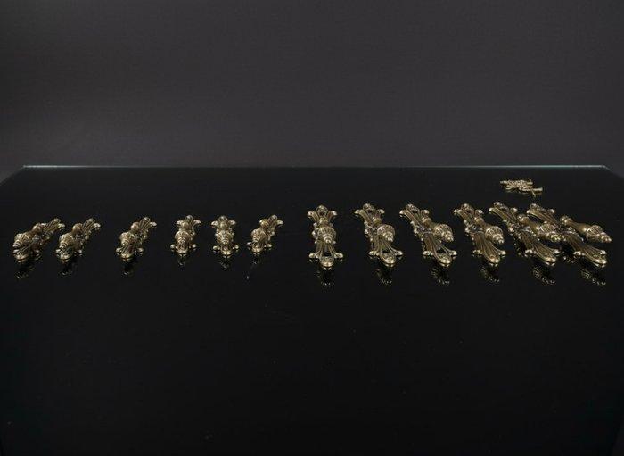 Rococo stijl Deurbeslag (12) - 1900-1920, Antiek en Kunst, Curiosa en Brocante