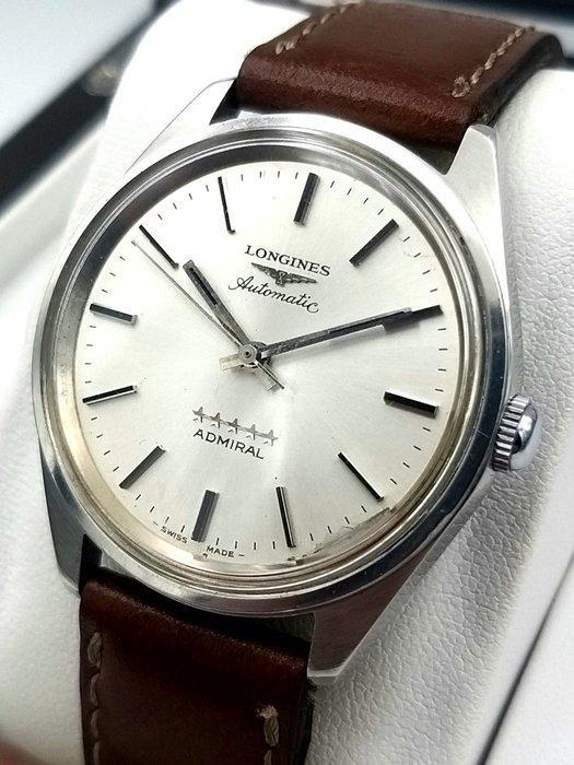 Longines - Admiral 5 Stars Automatic - Zonder Minimumprijs -, Handtassen en Accessoires, Horloges | Heren