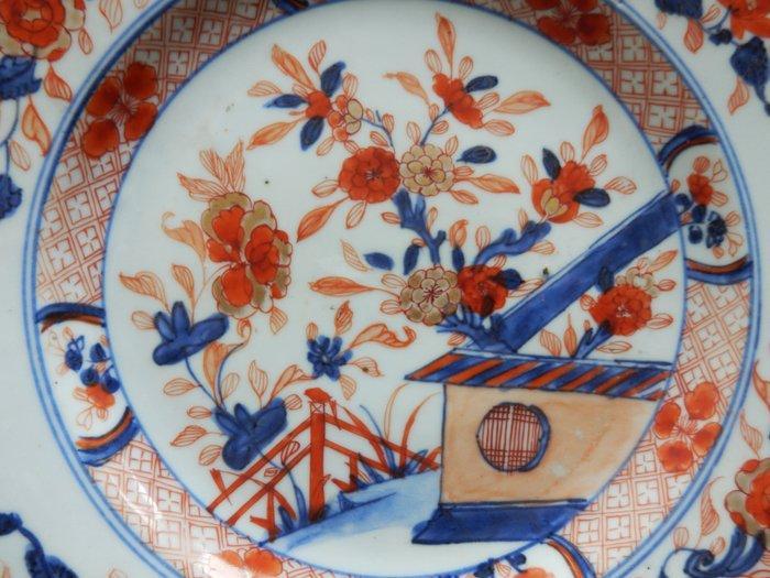 Bord - imari chinois, décor de pivoines, barrière et, Antiek en Kunst, Antiek | Overige Antiek
